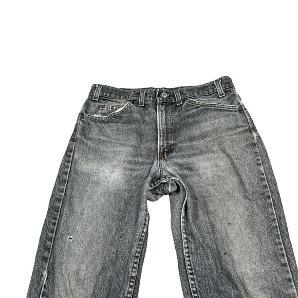 Vintage Levis 505-0259 Gray Brown Jeans 32x26.5 -Made in USA - Picture 3 of 12